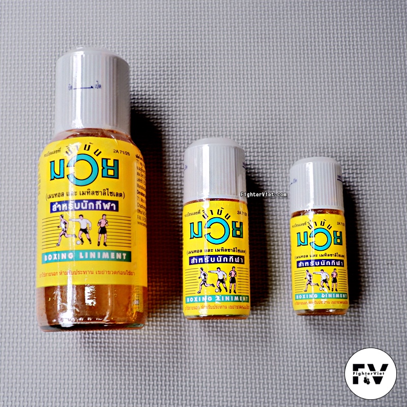 Dầu Nóng Muay Thai Dầu Xoa Bóp NAMMAN Muay Thai Boxing