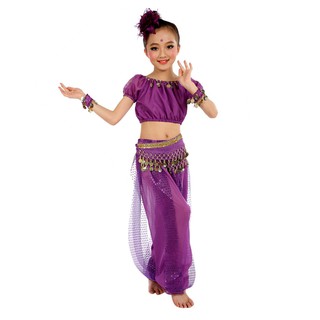 Trang Phục Múa Bụng Cho Bé Gái