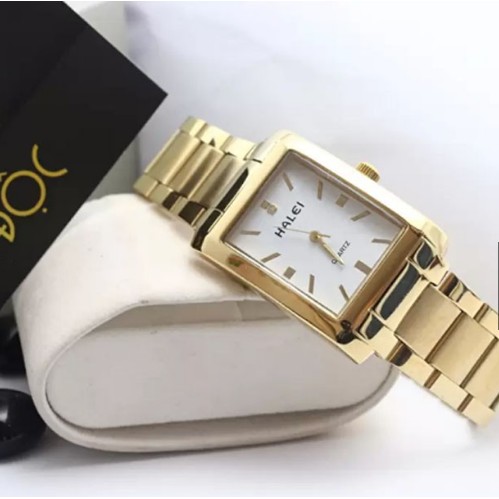 Đồng hồ nữ Halei mặt vuông sang trọng hấp dẫn | BigBuy360 - bigbuy360.vn