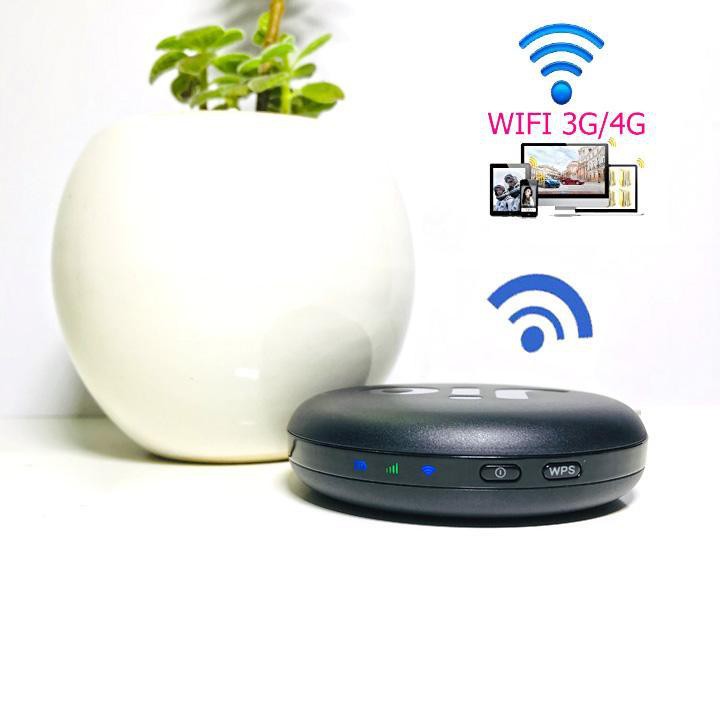 Bộ phát sóng wifi 4G từ sim- Cục phát wifi mini cầm tay -Phát wifi 4G LTE tốc độ cực cao 150 Mbps