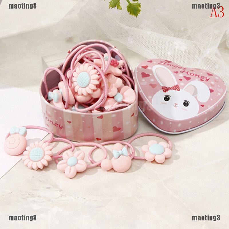 ❤Bộ 20 Dây Cột Tóc Dễ Thương Cho Nữ