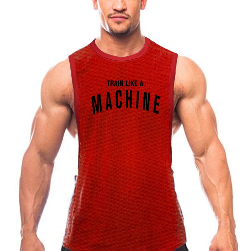 Áo Ba Lỗ Lưới Không Tay Thể Thao Nhanh Khô Thời Trang Mới Cho Nam Tập Gym Thể Hình