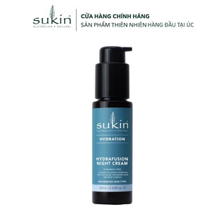 Sukin Kem Dưỡng Đêm Siêu Cấp Ẩm Chống Lão Hóa Hydration Hydrafusion Night Cream 60ml