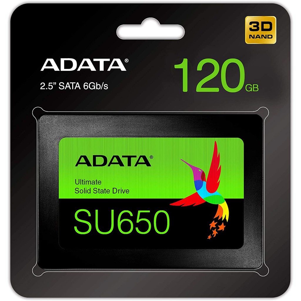 Ổ cứng ADATA SSD SU650 960GB 3D-NAND 2.5&quot; SATA III up to 520MB/s