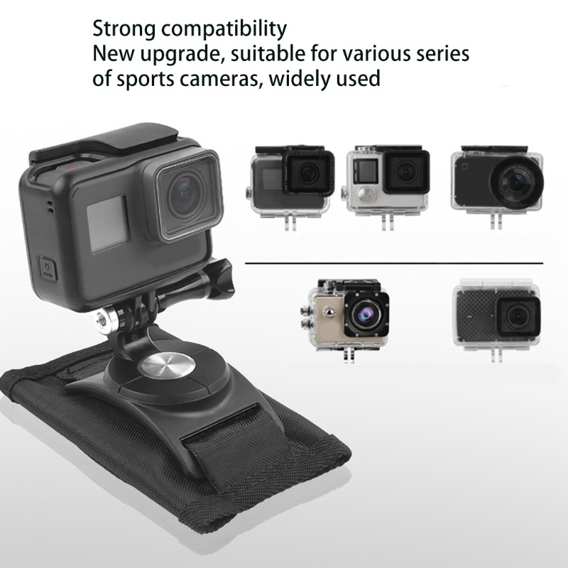 1 giá đỡ máy ảnh thể thao xoay 360 độ bằng nylon chống trượt | BigBuy360 - bigbuy360.vn