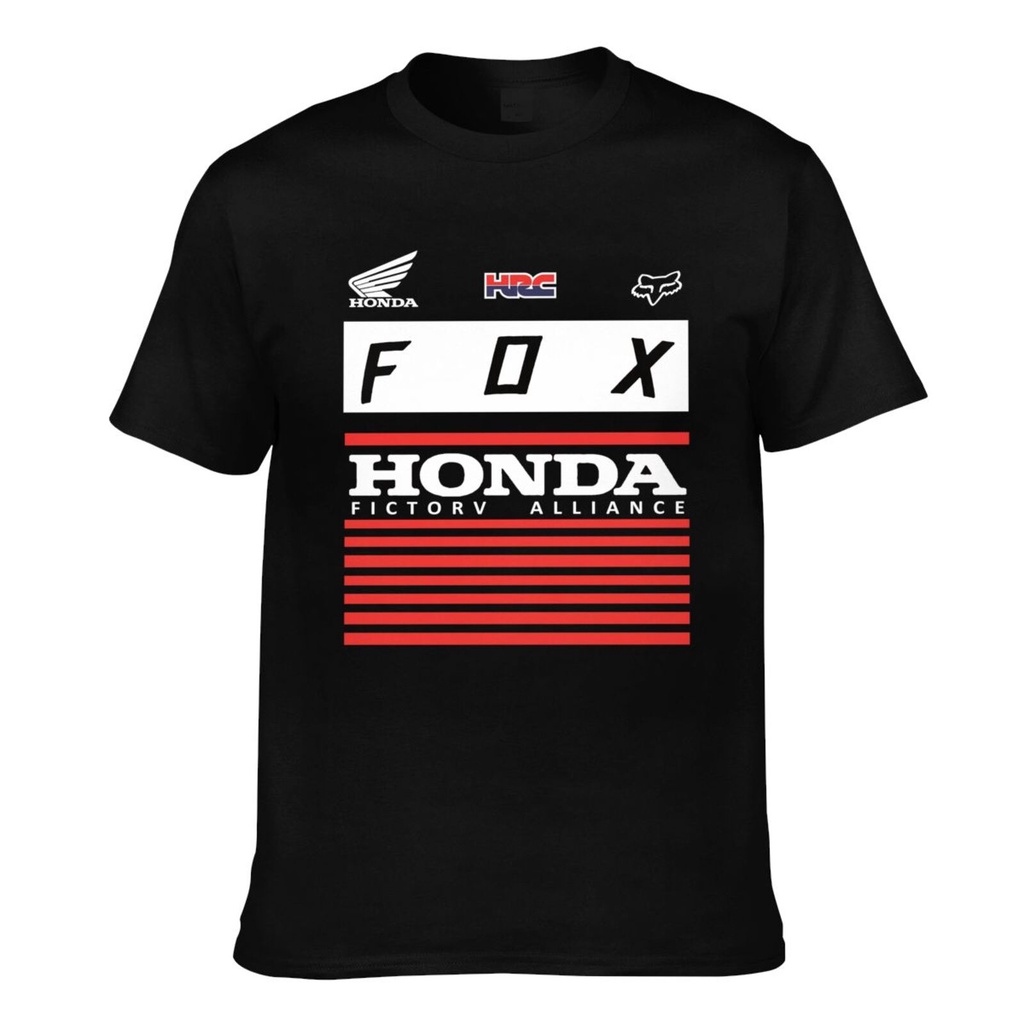 Áo thun nam sáng tạo Honda Fox Racing Hrc phổ biến chất lượng cao