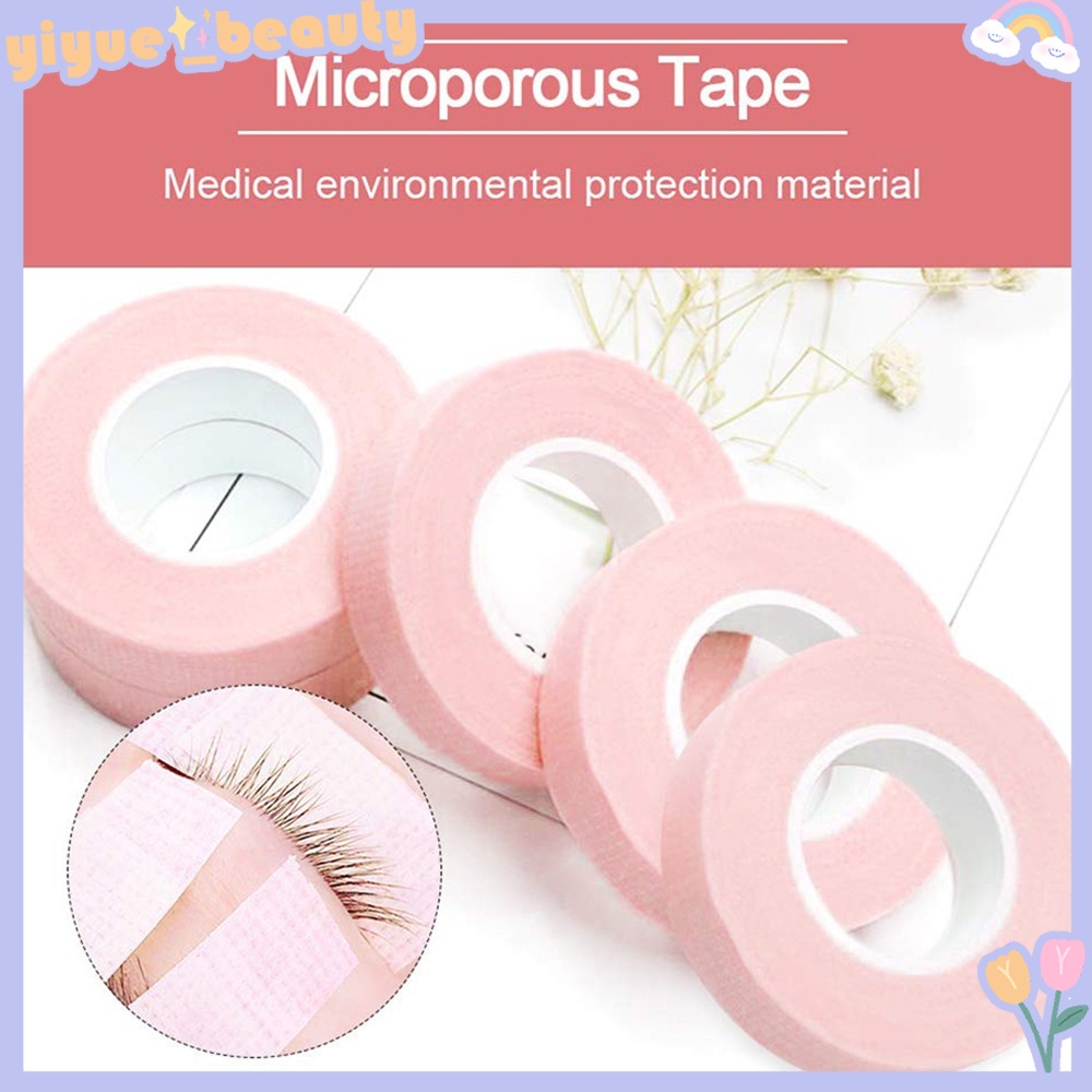 1 Cuộn Băng Dán Nối Mi Giả Bằng Vải Không Dệt Chống Dị Ứng Dễ Xé