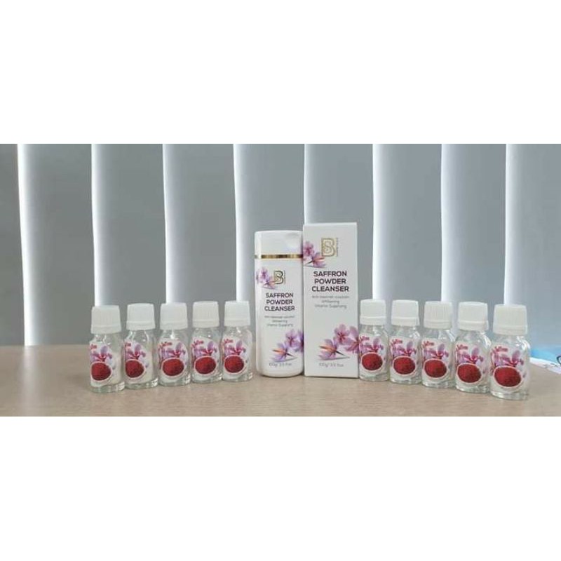 Bột rửa mặt saffron TÂY Á Mềm Mịn Sạch Sâu SỊN SÒ chính hãng phát hiện hàng nhái đền gấp 100 lần