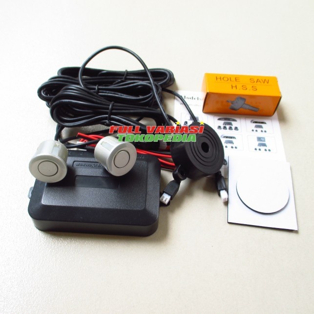 Cảm biến đỗ xe 2 điểm màu bạc 083