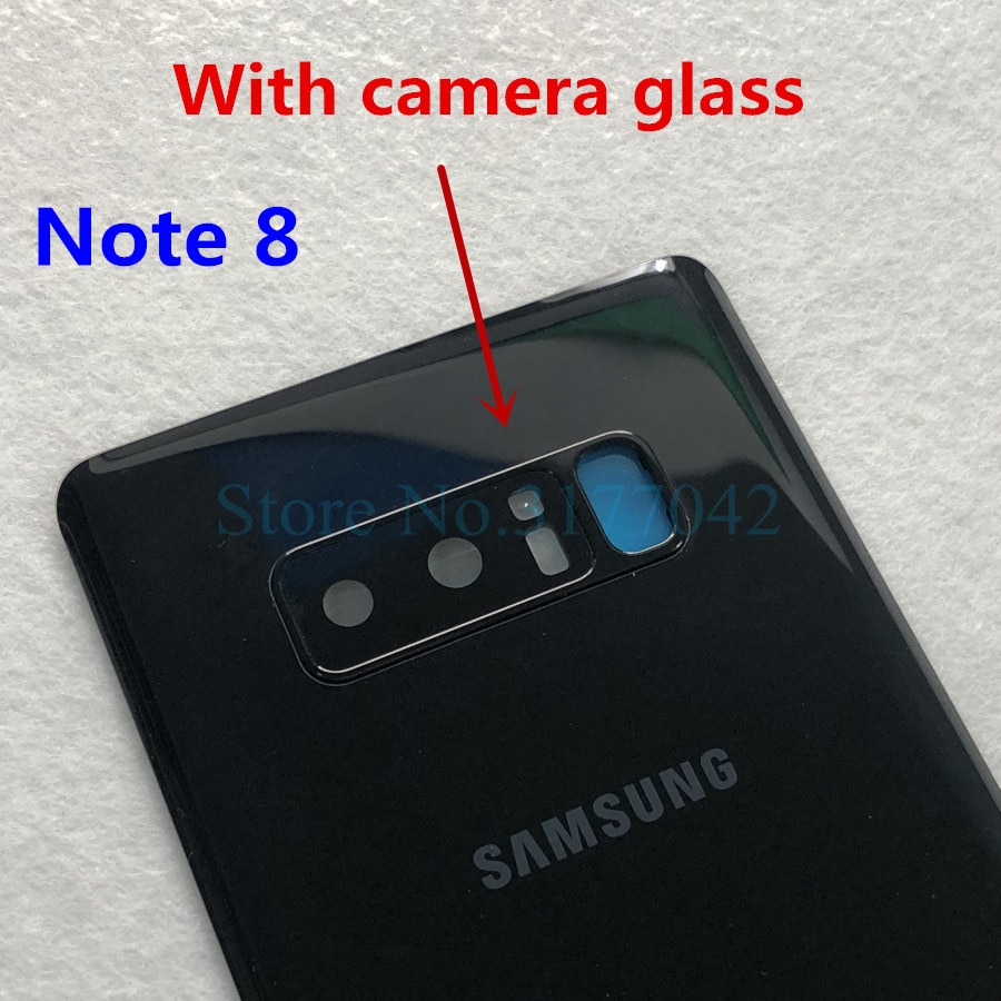 SAMSUNG Back Battery Cover note8 note9 For Samsung Galaxy Note 8 N950 SM-N950F N950FD Note 9 N960 SM-N960F Back Rear Glass Case