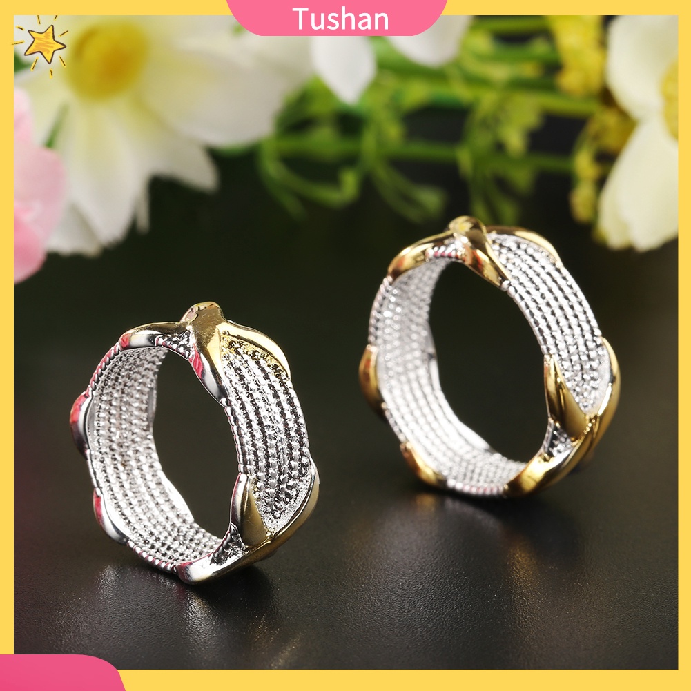 Nhẫn mạ bạc đính đá sang trọng cho nữ Size 6 7 8 9