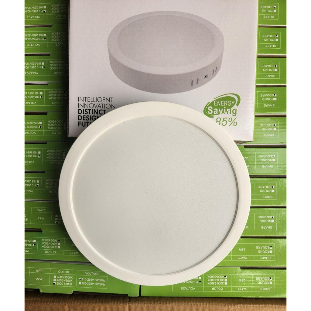 Đèn ốp trần gắn nổi siêu sáng hình dạng  công suất 16W/22W/36W, ánh sáng trắng