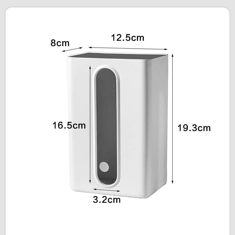 Exem xét Lỗ Trong Hộp Giấy Vệ Sinh Nhà Bếp - Treo Tường - Hộp Giấy Biến Hình Sáng Tạo Không Thấm Nước