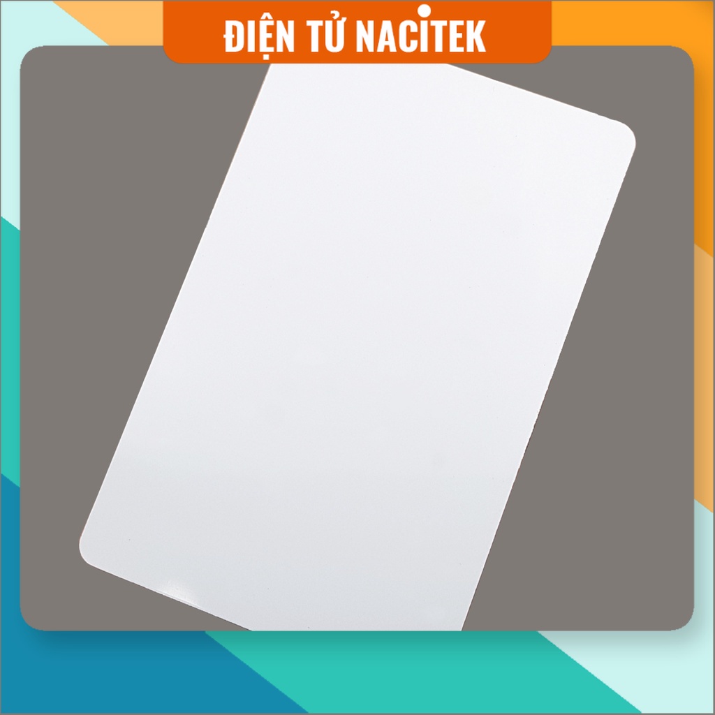 Thẻ RFID 13.56Mhz - Thẻ trắng, Móc Khóa, Hình dán Sao chép được