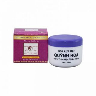 Bột rửa mặt quỳnh hoa