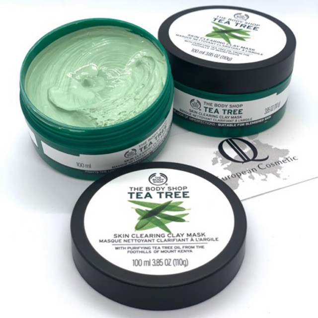 Mặt Nạ Đất Sét Tea Tree Skin Clearing Clay Mask The Body Shop 100ML