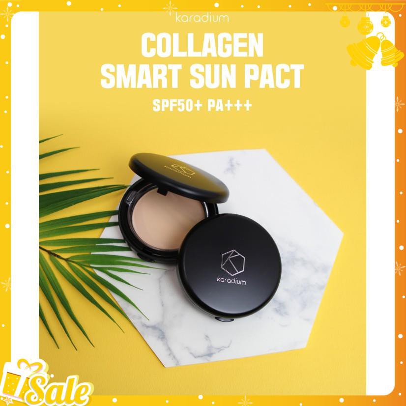 [ Auth ] ❌Phấn Phủ ❌ Phấn Karadium Collagen Smart Sun Pact SPF 50+