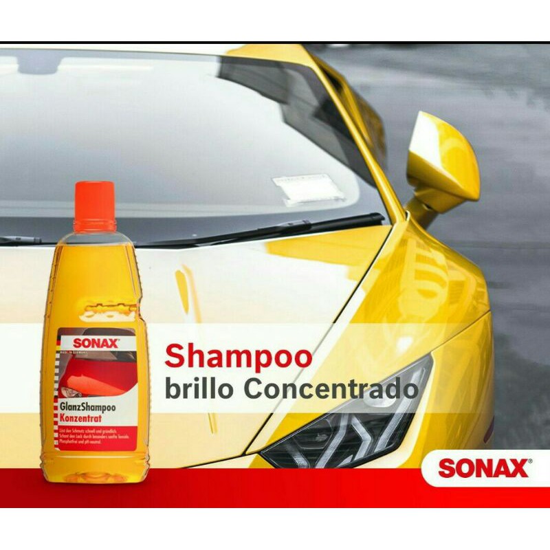 Nước Rửa Xe Sonax Gloss Shampoo, Nước Rửa Xe Sonax Đậm Đặc 1 Lit
