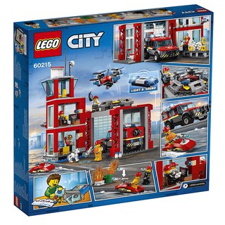 LEGO CITY 60215 Trạm Cứu Hỏa