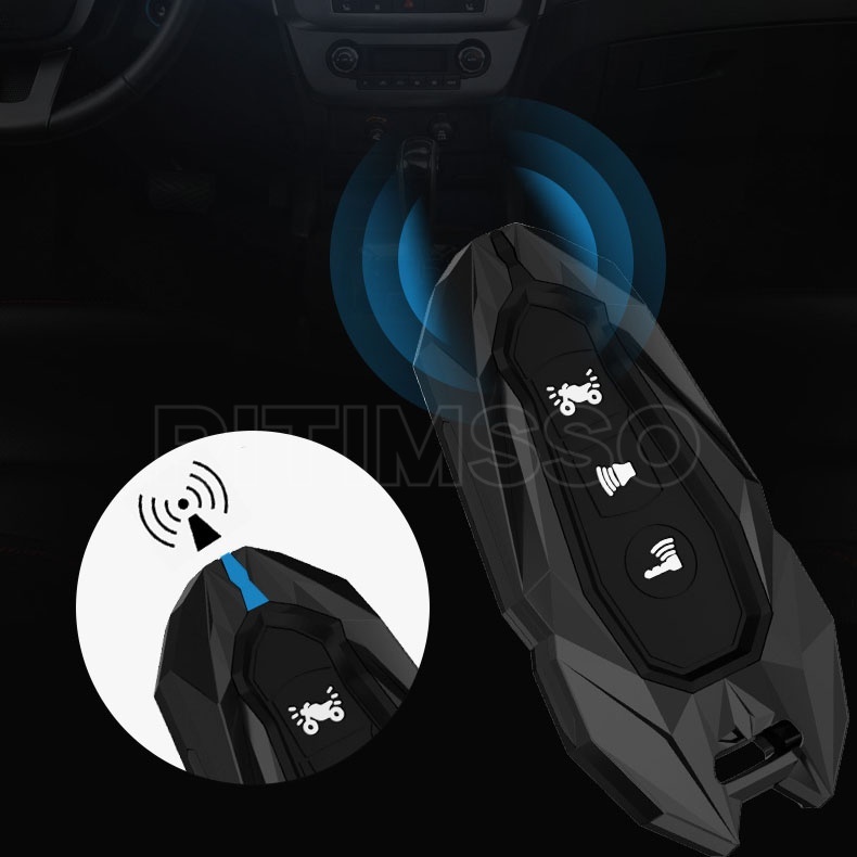 Vỏ Bọc Chìa Khóa Bằng Hợp Kim Kẽm Chuyên Dụng Cho Xe Mô Tô Honda Adv Pcx 2016-2020 Adv 150 Forza300 350 Sh 125