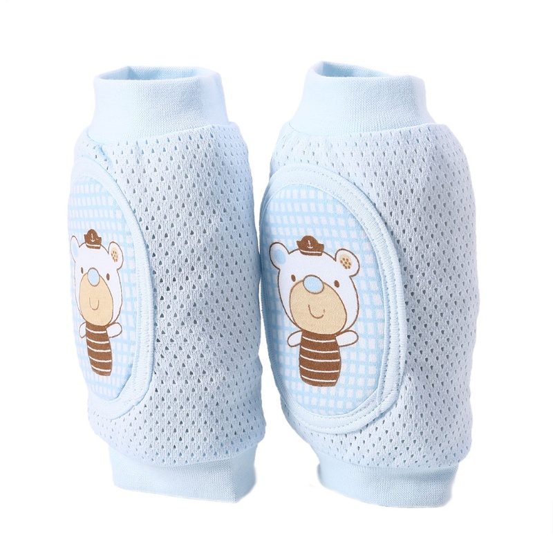 Đệm Bảo Vệ Đầu Gối Dạng Lưới An Toàn Cho Bé Tập Bò