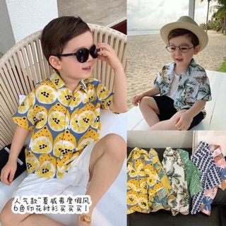 Áo sơ mi cây dừa
