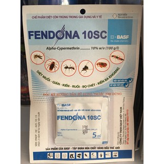 Diệt muỗi, gián, kiến, ruồi, bọ chét, kiến ba khoang FENDONA (5ml/gói)