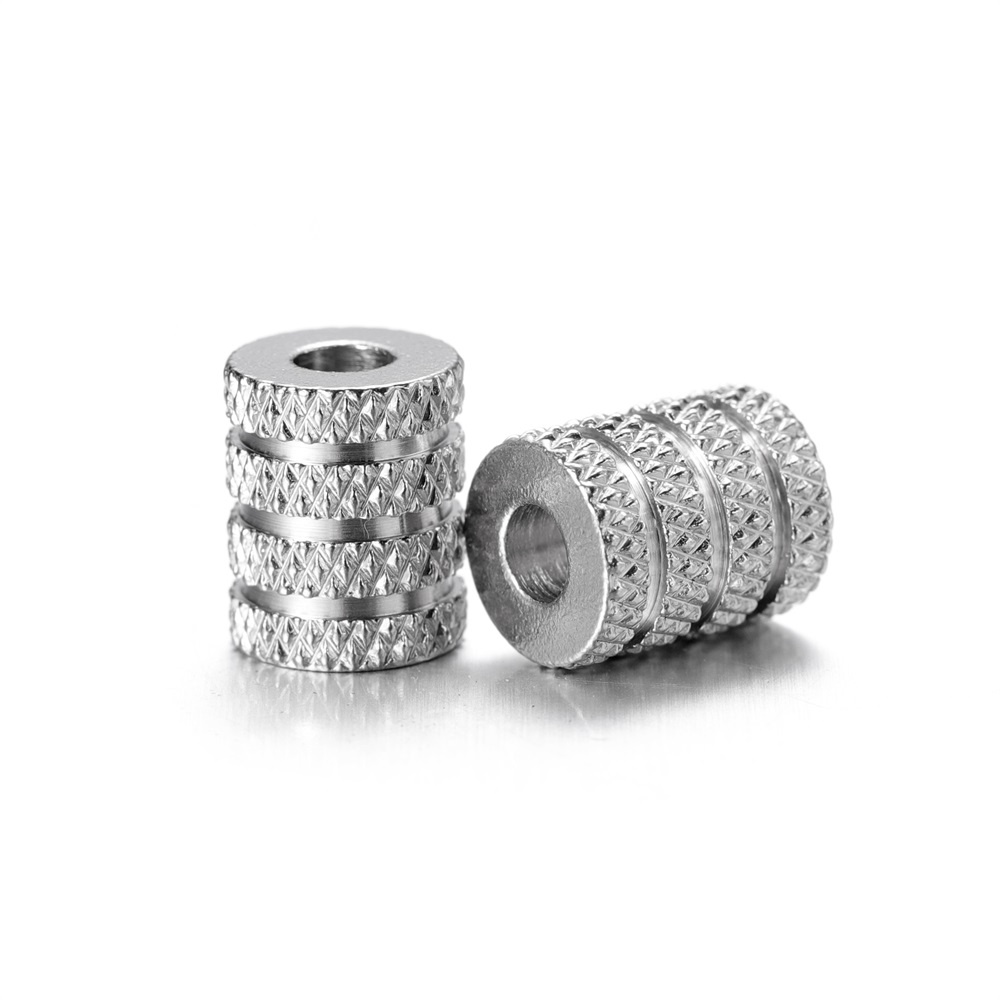 Hộp 20 hạt xỏ ST.KUNKKA bằng thép không gỉ 8-10mm làm trang sức