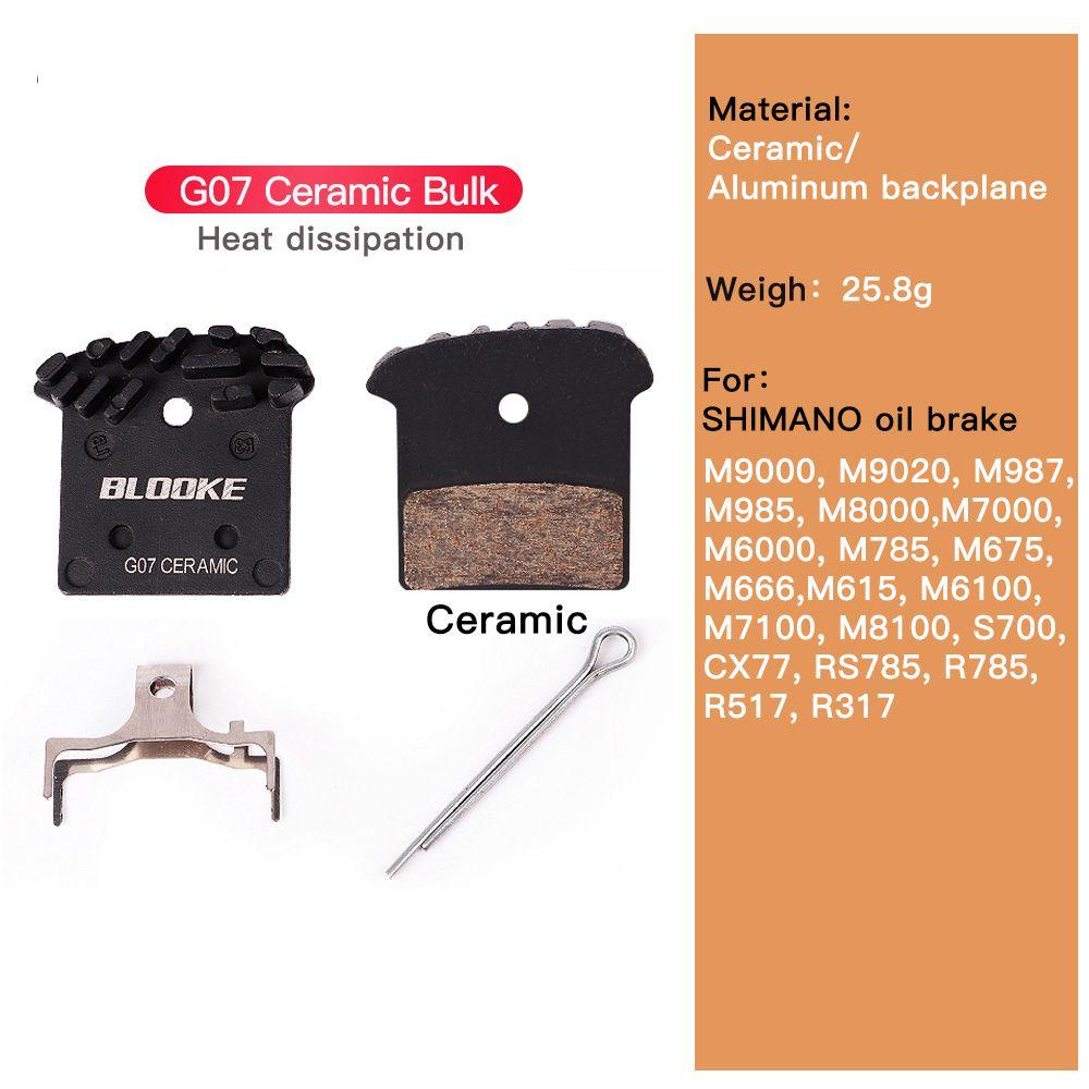 Má Phanh Thủy Lực Tản Nhiệt VANES1 Bằng Nhựa Resin Cho Xe Đạp