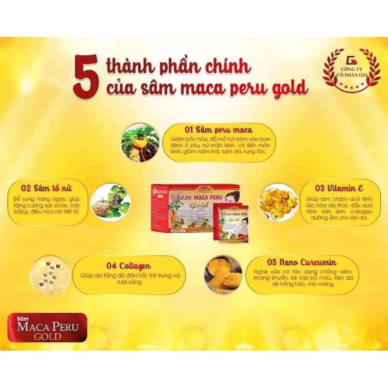 [FREESHIP] SÂM MACA PERU GOLD_ CẢI THIỆN NỘI TIẾT TỐ (hiệu quả 100%) | BigBuy360 - bigbuy360.vn