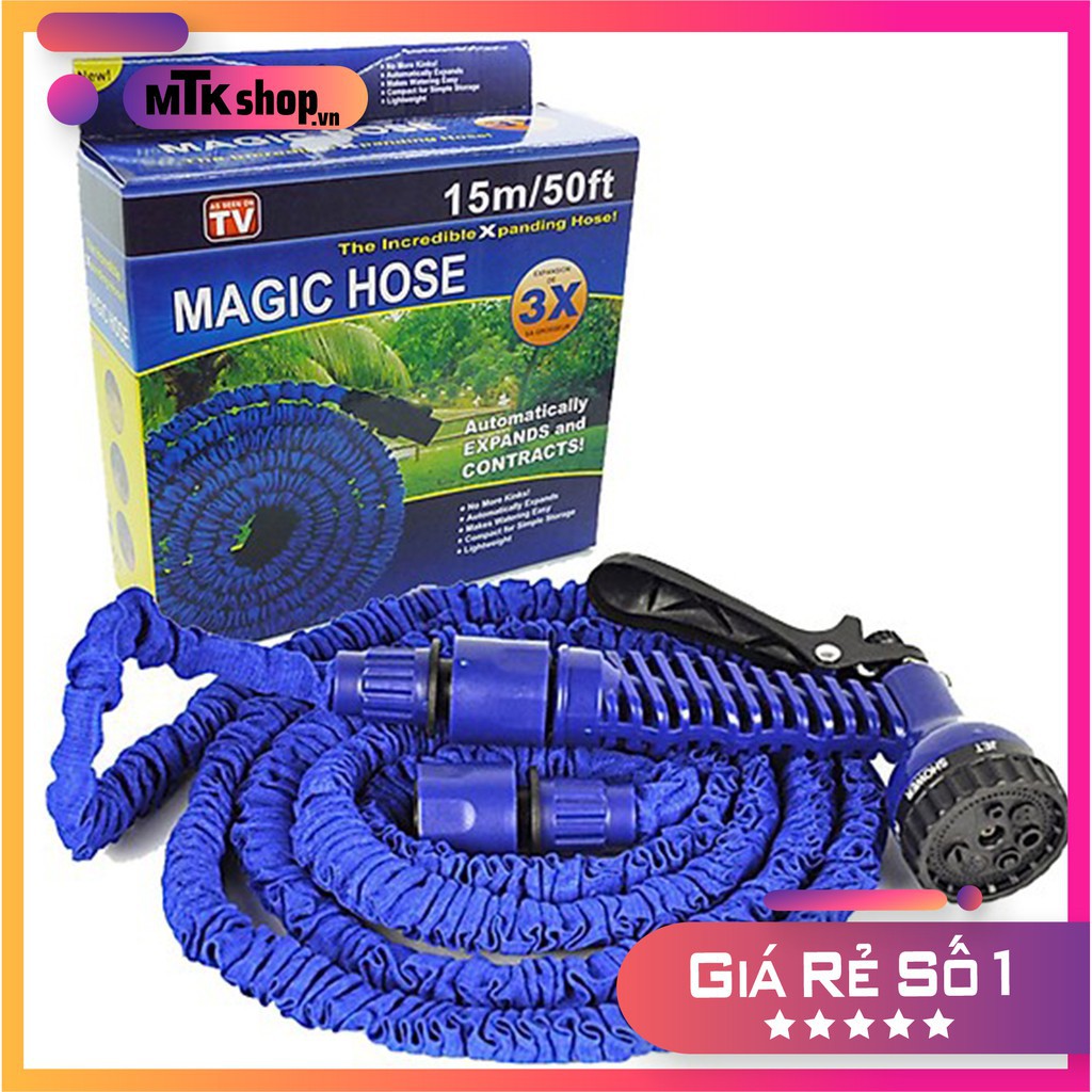 Vòi Nước Giản Nở Thông Minh - Giản Gấp 3 Lần, Dễ Dàng Cất Giữ