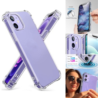 Ốp lưng trong suốt chống sốc cho iphone 15 14 13 12 11 pro max xr xs max 6 7 8 plus se2 se3
