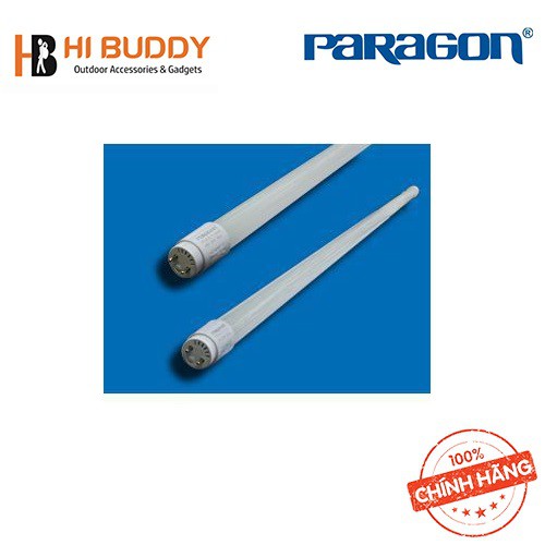 Thùng 25 Bóng Đèn Led Tube Dân Dụng Hai Đầu Paragon CFLA9LT8/ CFLA18LT8 Bóng 6 Tấc/ 1M2 Hàng Chính Hãng