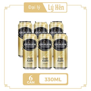 Lốc 6 lon nước táo lên men strongbow nhiều vị 330ml lon - ảnh sản phẩm 4