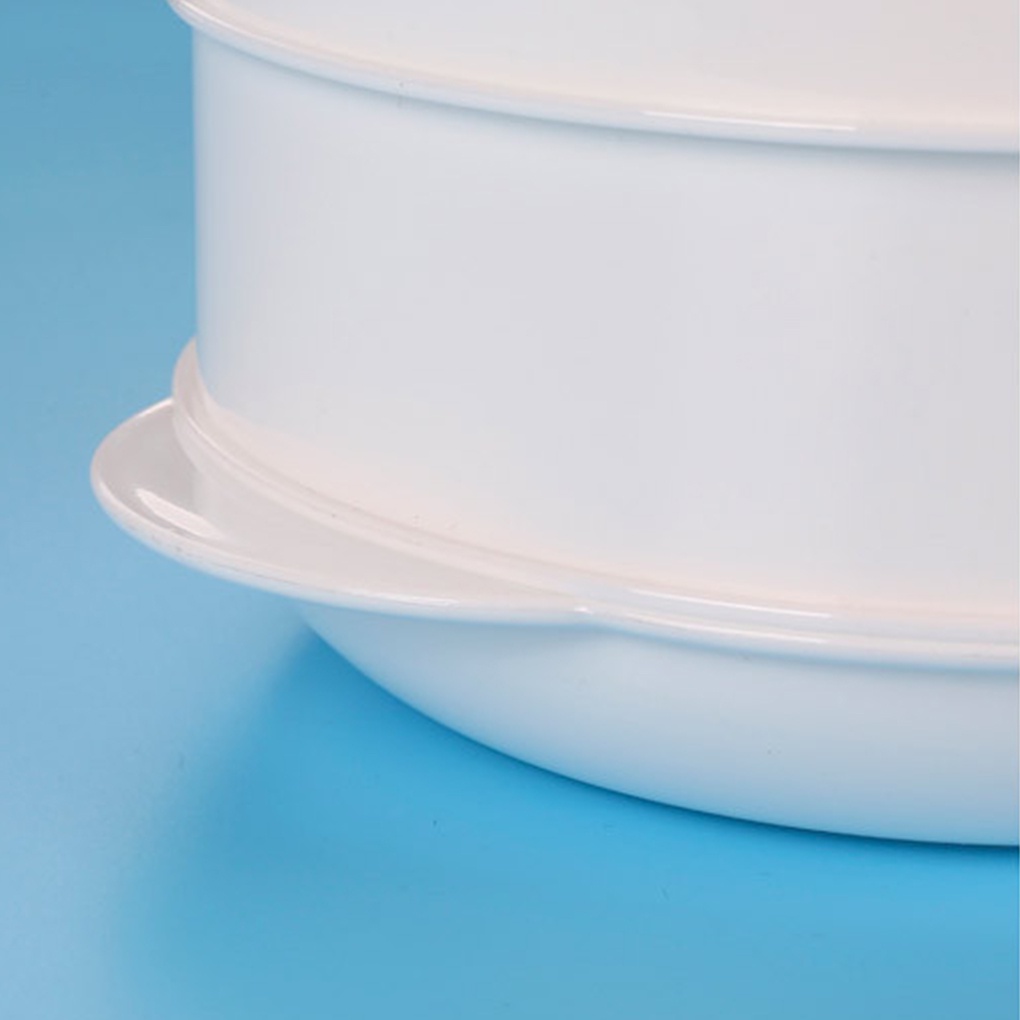 [CHOO] Steamer Plastic Microwave Oven Food Plate Cooking Storage Box Kitchen Food Container with Lid