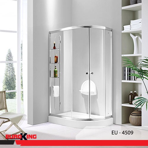 Phòng tắm vách kính nhập khẩu Eroking EU-4509A, bồn tắm đứng, cường lực