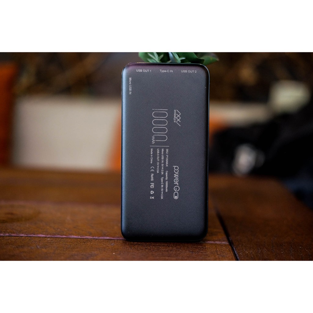 Pin Sạc Dự Phòng INNOSTYLE AI 10000mAh IP10SA-BLK - Hàng Chính Hãng