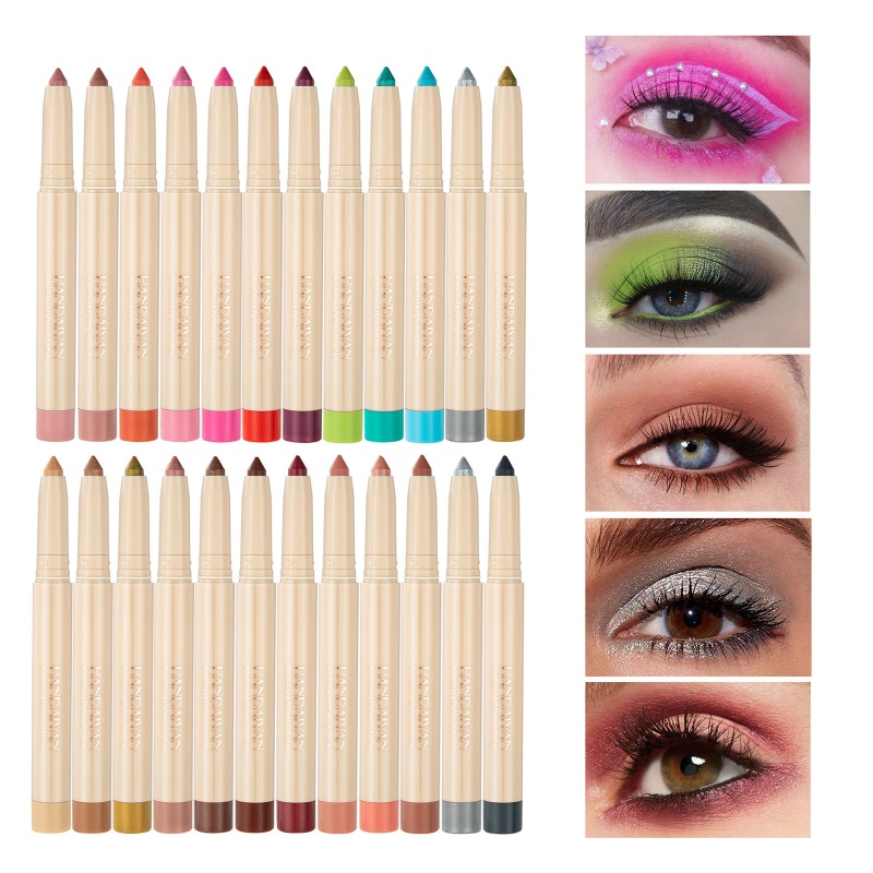 Phấn Mắt Dạng Bút Màu Nhũ Kim Tuyến Chống Nước