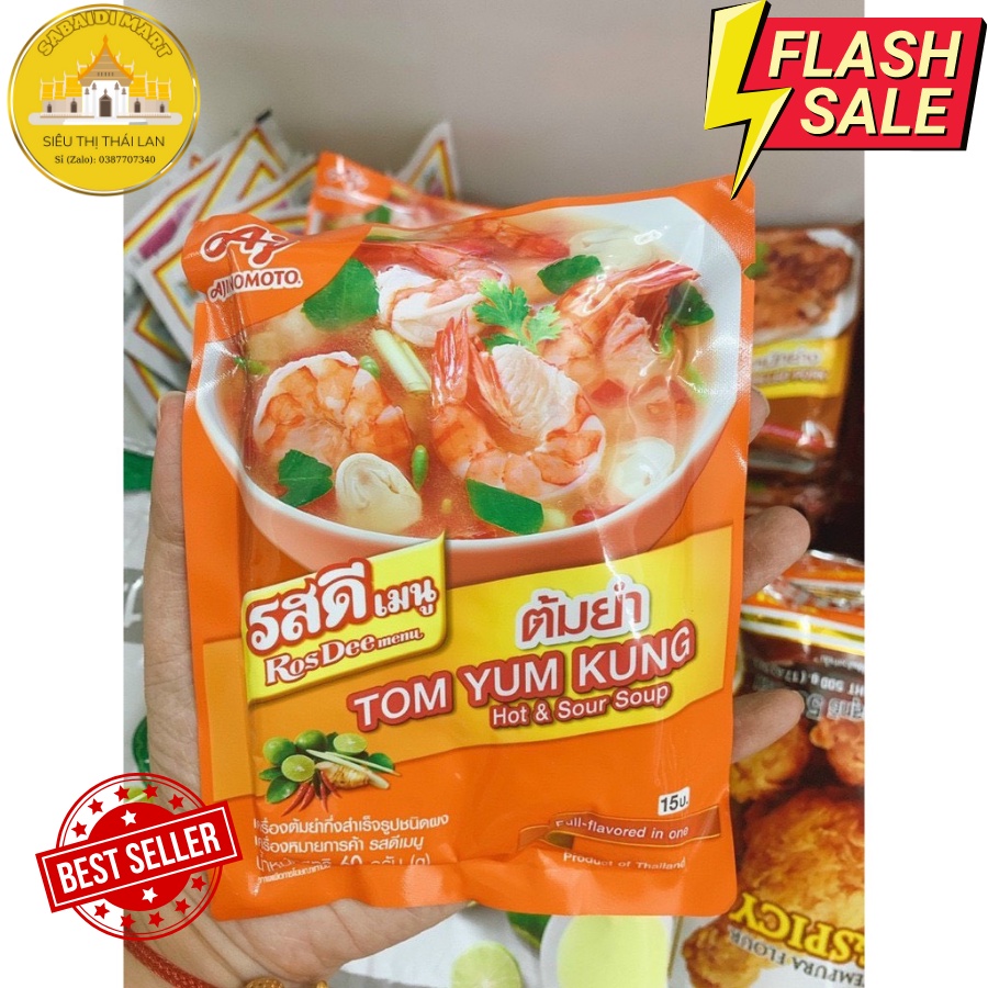 [GIÁ HUỶ DIỆT] Sốt Gia Vị Lẩu Thái Nội Địa TOM YUM KUNG - Chuẩn Thái