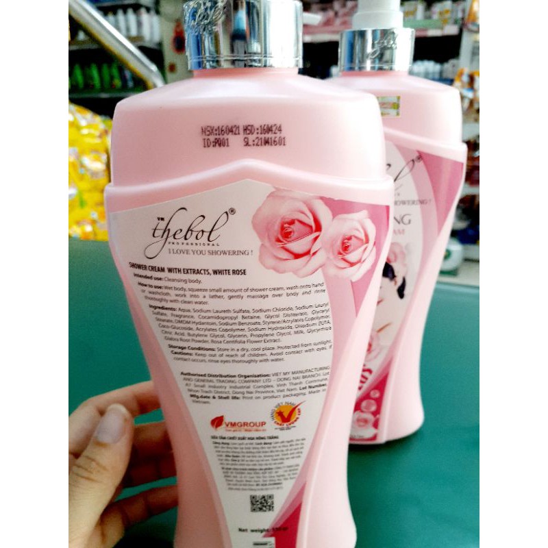 Sữa tắm Thebol em tắm anh yêu 2 plus 550g