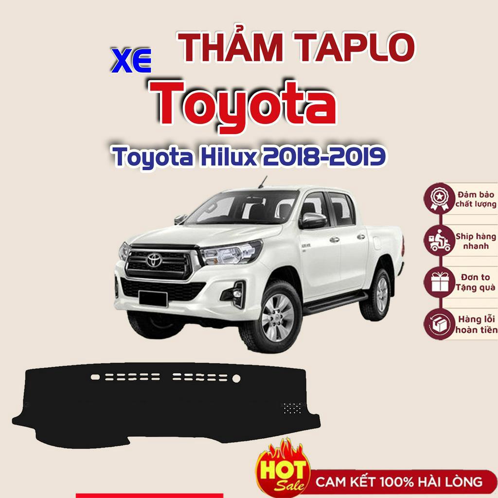 Thảm taplo xe Toyota Hilux 2018 2019