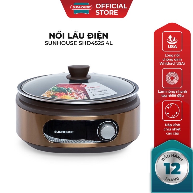 LẨU ĐIỆN SUNHOUSE SHD4525