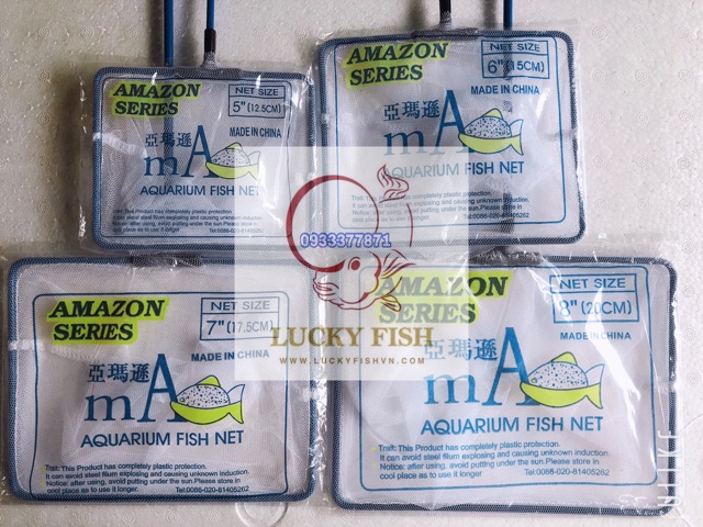 Vợt Bắt Cá Và Tép Đủ Size TQ Amazon