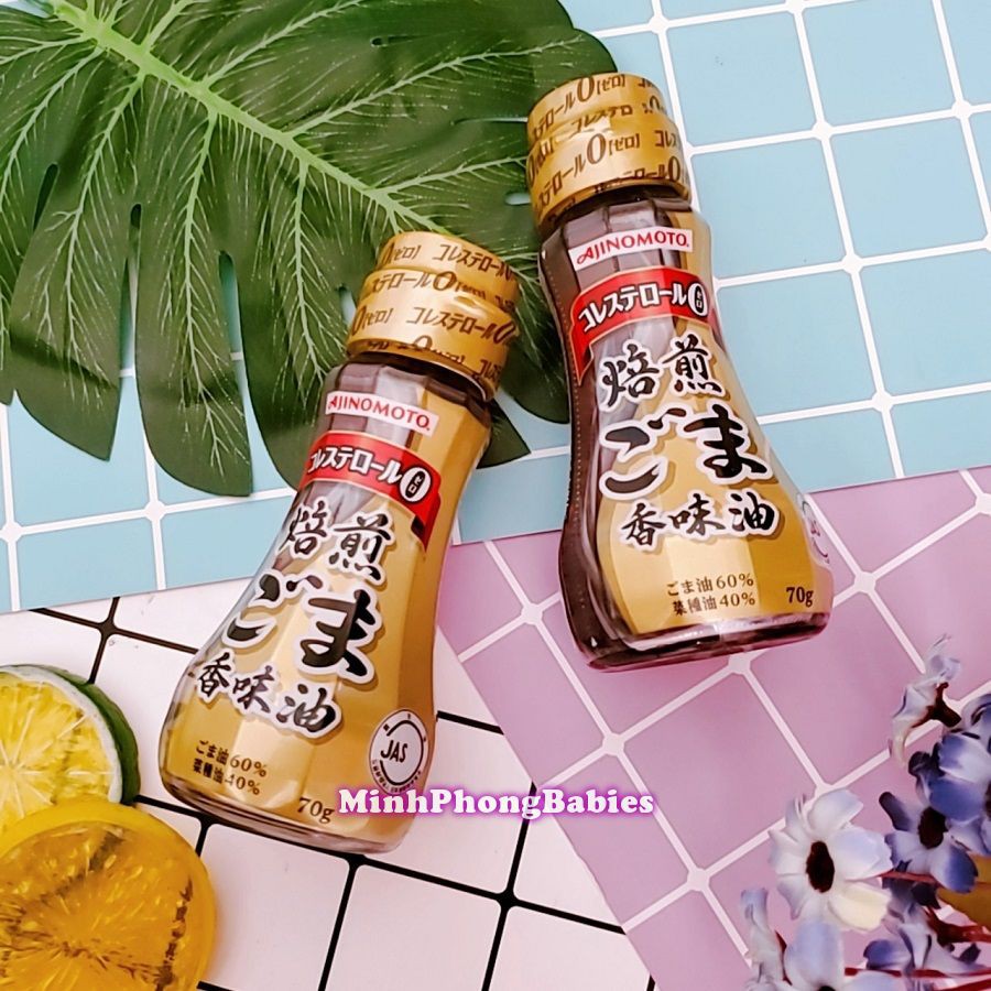 [Mẫu mới] Dầu mè Ajinomoto 70g