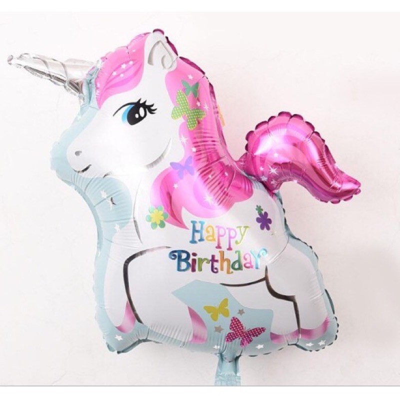 Bóng ngựa Pony Unicorn #TrangTriSinhNhat