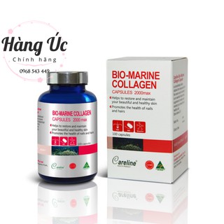 Collagen Thủy sinh Careline Bio - Marine💥FREESHIP💥 Collagen Careline ÚC 100 viên