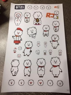 [Mẫu mới] Sticker BT21