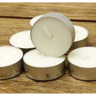 Nến bơ sạch, nến không khói không mùi (1 vỉ 10 viên)Nến sạch làm từ bơ, dầu thực vật lành tính, ko mùi, ko khói đen,