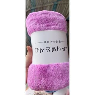 Khăn tắm lông cừu Hàn Quốc 70x140cm ( màu ngẫu nhiên)