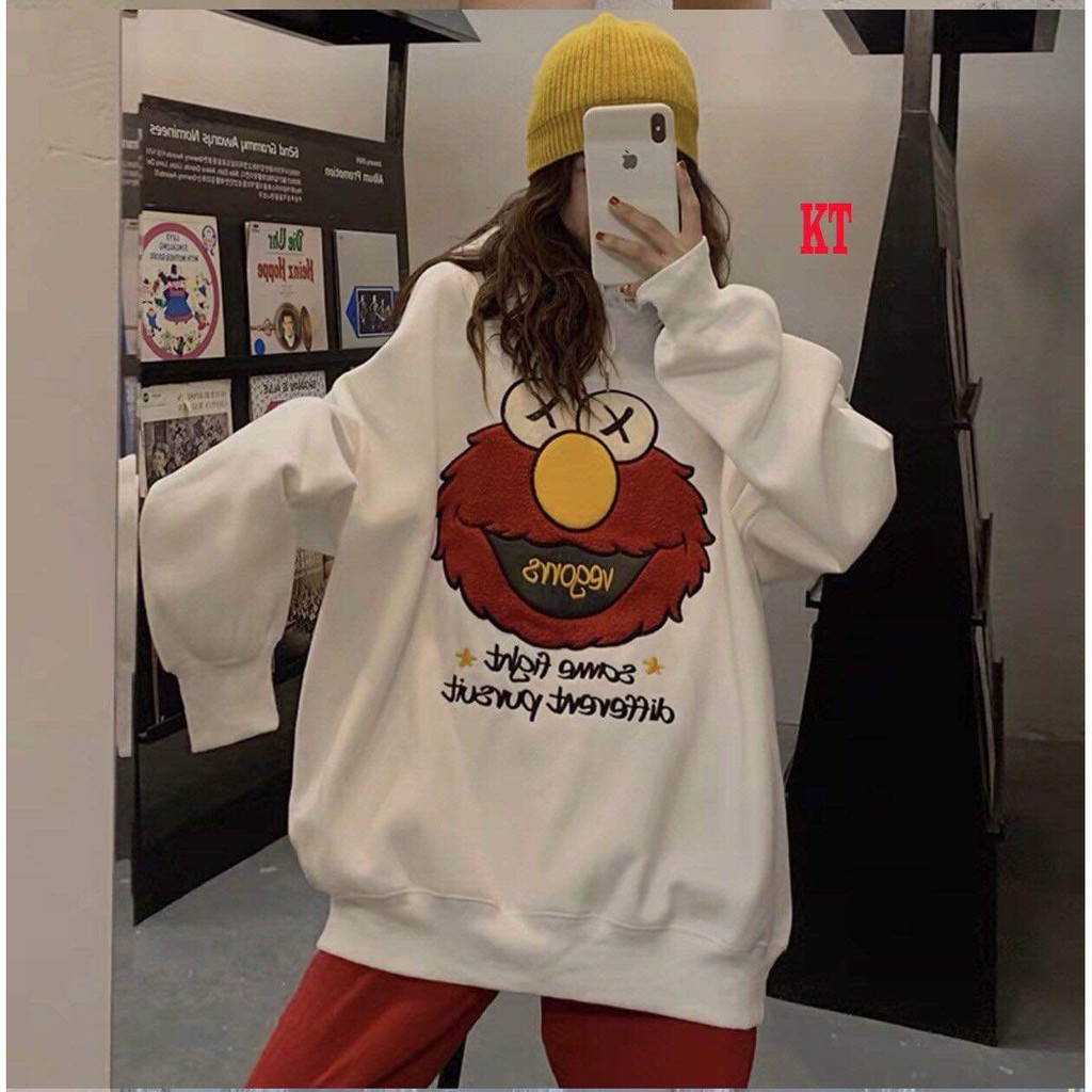 Áo hoodie thú đỏ KTH1120